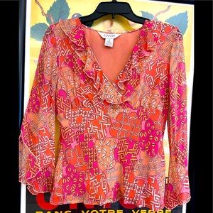 ALLISON TAYLOR Silk Blouse